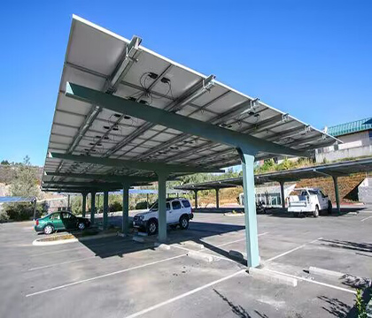 What is the difference between carbon steel photovoltaic carport and alumina photovoltaic carport?